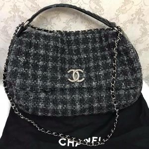 Chanel Vintage Tweed Handbag